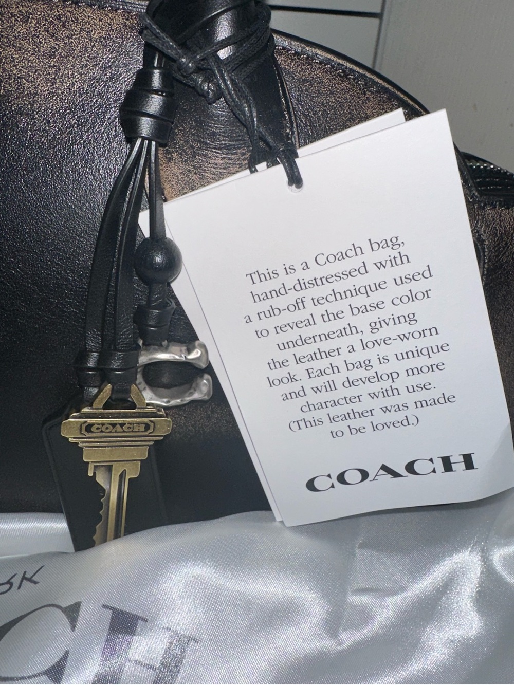 Coach Empire Carryall Loved Leather Shoulder Bag - Picture 3 of 16